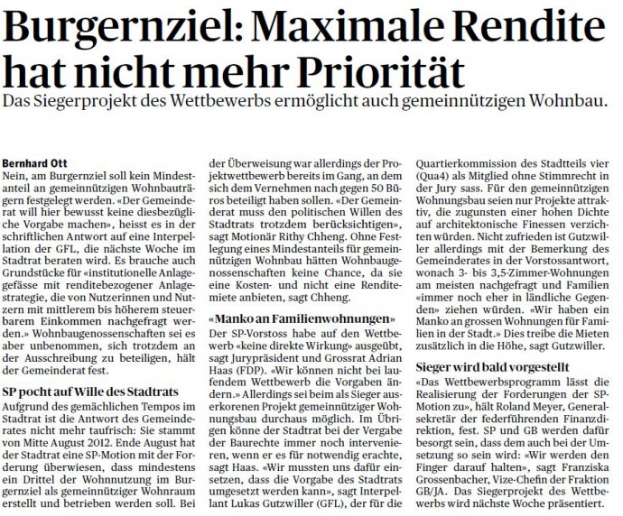 Artikel "der Bund"